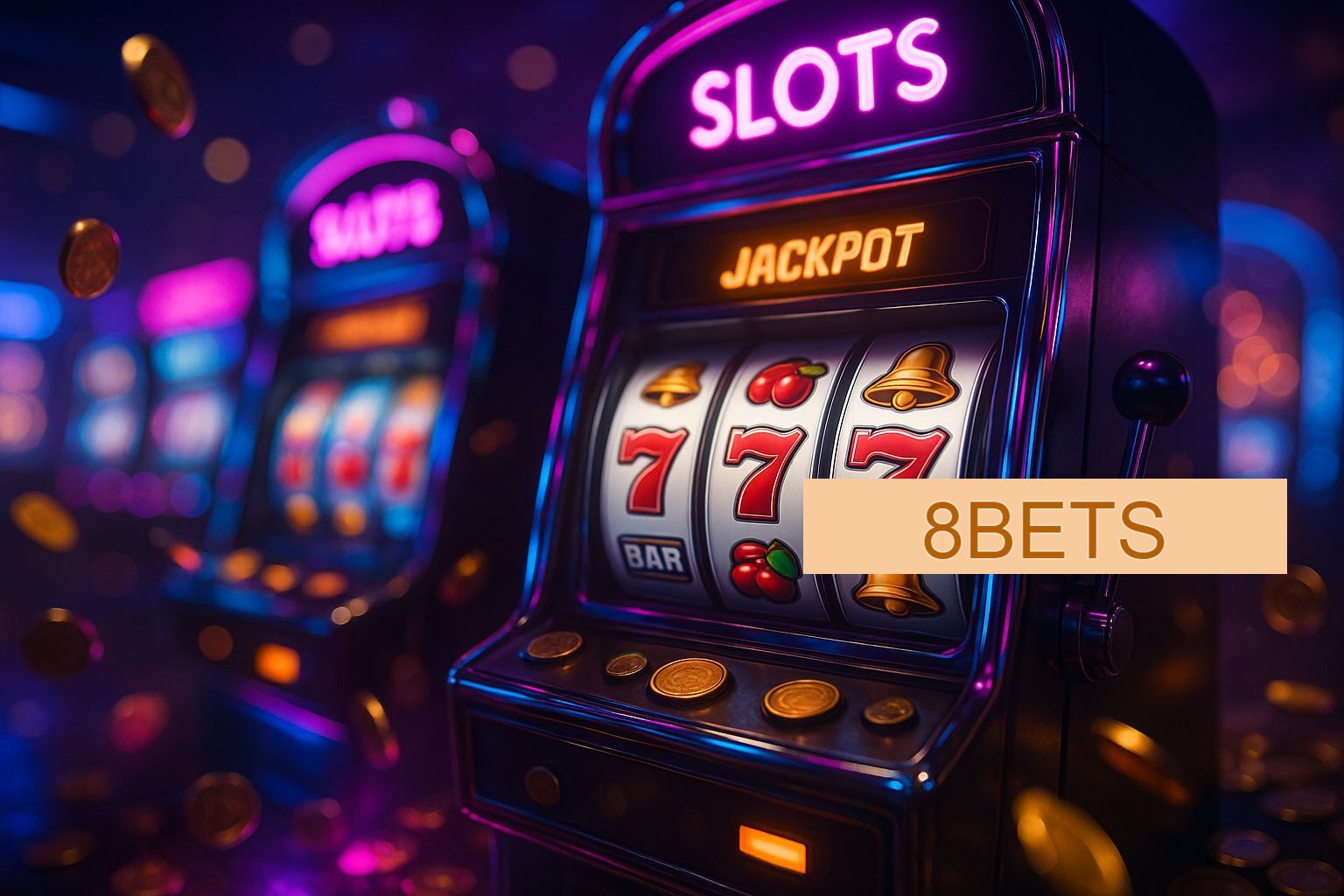 Diversos jogos de caça-níqueis