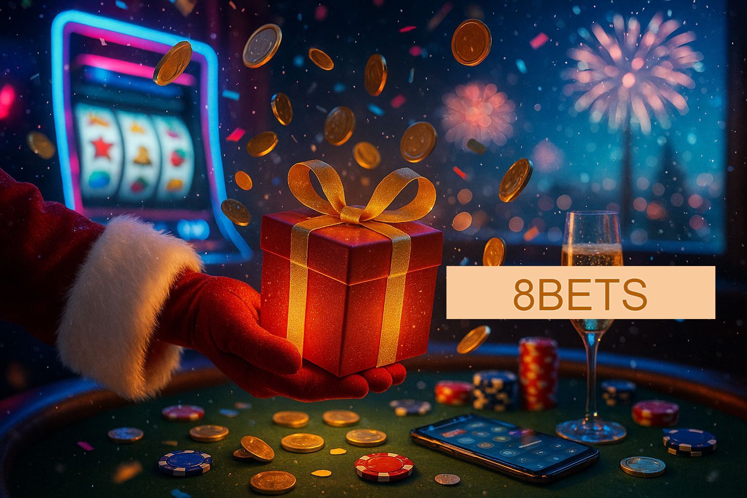 Promoções de Ano Novo no 8BETS